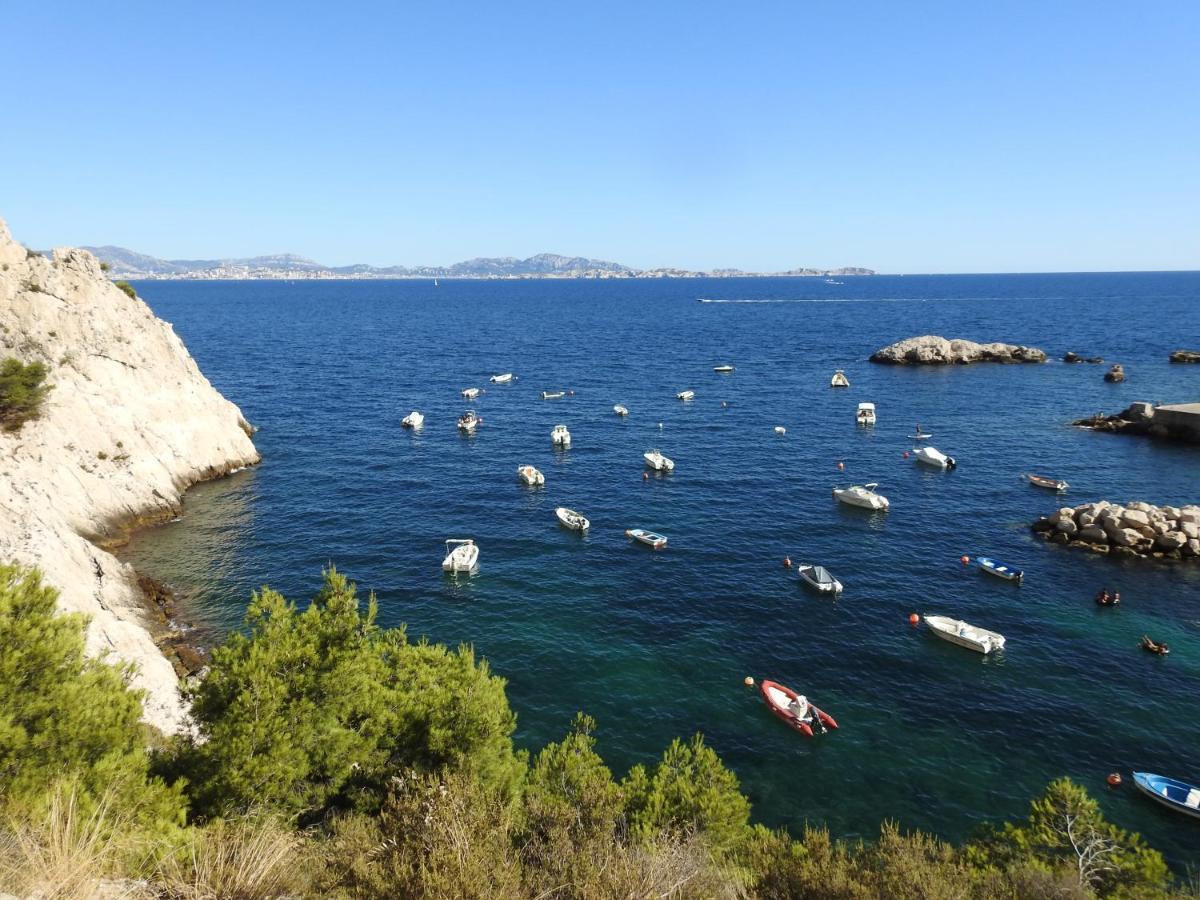 Marseille Calanque, La Vesse, Cabanon Villa Le Rove Dış mekan fotoğraf
